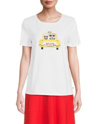 Karl Lagerfeld - Logo Graphic T-Shirt - Lyst