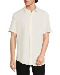 Onia - Linen Blend Shirt - Lyst