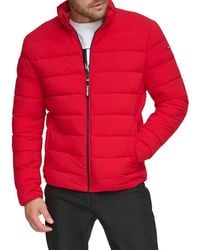 Calvin Klein - Quilted Infinite Stretch Water-resistant Puffer Jacket - Lyst