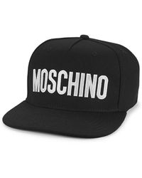 Moschino - Logo Viscose & Cotton Hat - Lyst