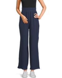 Saks Fifth Avenue - Solid Straight-Leg Pants - Lyst