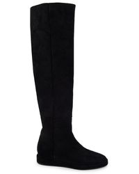 Co. - Slouchy Suede Knee High Boots - Lyst