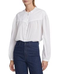 PAIGE - Marline Button-Front Shirt - Lyst