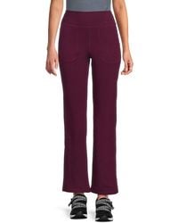Calvin Klein - High-Rise Flared Pants - Lyst