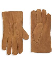 Portolano - Shearling-lined Leather Gloves - Lyst