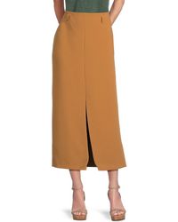 Ba&sh - Jupe Chirli Front-Slit Maxi Skirt - Lyst