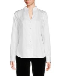 Karl Lagerfeld - Satin Shirt - Lyst