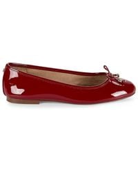 Sam Edelman - Flora Patent Leather Ballet Flats - Lyst