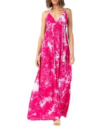 Tiare Hawaii - Tie Dye Maxi Cover Up Dress - Lyst