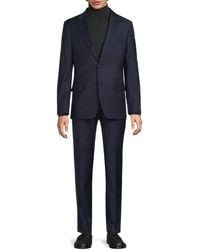 Tommy Hilfiger - Wool Blend Plaid Modern-fit Suit - Lyst