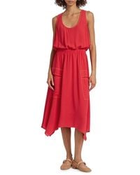 Ramy Brook - Hallie Sleeveless Midi-Dress - Lyst