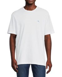 Tommy Bahama Striped Tee - White