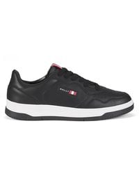 Bally - Logo Leather Low-Top Sneakers - Lyst