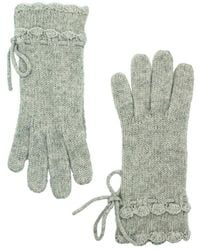 Portolano - Cashmere Knit Gloves - Lyst