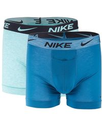 Nike 2-pack Dri-fit Reluxe Boxer Briefs - Blue