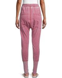 Free People Cozy All Day Harem Sweatpants - Pink