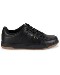 Guess - M-Tempo Logo Textured Sneakers - Lyst