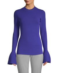Diane von Furstenberg Bell-sleeve Jumper - Blue