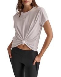 DKNY - Logo Cotton T-Shirt - Lyst