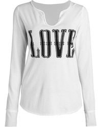 Zadig & Voltaire Tunisien Long-sleeve T-shirt - White
