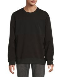 Karl Lagerfeld - Pocket Cotton-Blend Sweatshirt - Lyst