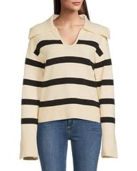 KOURT - Devon Collar Sweater - Lyst
