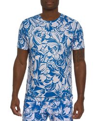 Robert Graham - Beach Hibiscus Graphic T-shirt - Lyst