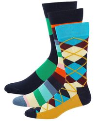 Happy Socks - 3-Pack Assorted Socks Gift Set - Lyst