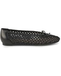Calvin Klein - Zatoria Open Knit Ballet Flats - Lyst