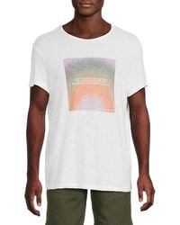 Zadig & Voltaire - Flammé Cotton Photoprint T-Shirt - Lyst
