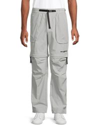 Karl Lagerfeld - Convertible Zip Cargo Pants - Lyst