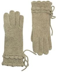 Portolano - Cashmere Knit Gloves - Lyst