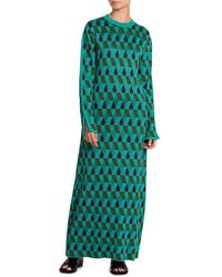 La DoubleJ - Edition 31 Long Sleeve Maxi Dress - Lyst