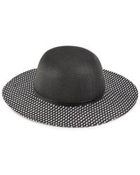 Karl Lagerfeld - Herringbone Sun Hat - Lyst