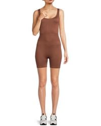 L*Space - L*space Ribbed Scoopneck Cutout Romper - Lyst