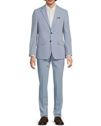 Ben Sherman - Pinstriped Stretch Slim-Fit Suit - Lyst