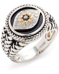 Effy 14k White Gold & Diamond Ring Womens Rings Effy Rings 