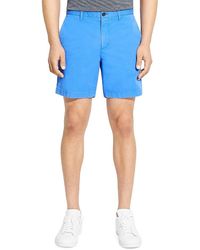 Theory - Zaine Slim-Straight Chino Shorts - Lyst