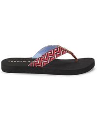 Tommy Hilfiger Sandals and flip-flops for Women | Online Sale up to 72% off  | Lyst UK