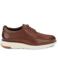Cole Haan - Grand Atlantic Leather Oxford Shoes - Lyst