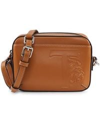 Tod's - Embossed Leather Shoulder Bag - Lyst