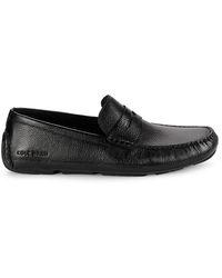 Cole Haan - Wyatt Moc Toe Penny Driving Loafers - Lyst