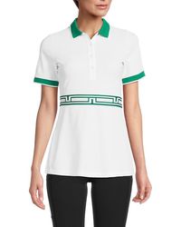 J.Lindeberg - J. Lindeberg Belina Colorblock Polo - Lyst