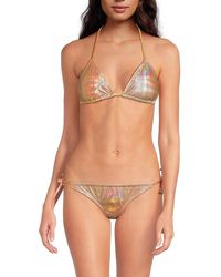 Hutch - Floral Triangle Bikini Top - Lyst