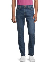 Madewell Whiskered Skinny Jeans - Blue