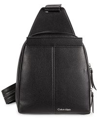 Calvin Klein - Myra Faux Leather Convertible Backpack - Lyst