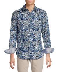 Robert Graham - Zeth Classic Cotton Button-Down Shirt - Lyst