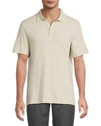 Onia - Slub Cotton Polo Shirt - Lyst