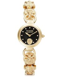 Versus - 26mm Broadwood Petite Goldtone Ip Stainless Steel & Swarovski Crystal Bracelet Watch - Lyst