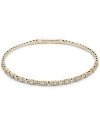 Effy - 14k Yellow Gold & 0.74 Tcw Diamond Bangle Bracelet - Lyst